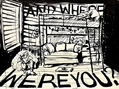 Student portfolio artwork